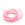 Beads Retail sales Pure hand dyed silk ribbon PINK - 15mm- 80cm (1)