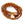 Beads wholesaler  - Long Necklace Bracelet Seed Beads Topaz on Elastic - Golden Heart 10x11mm (1)