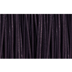 Leather cord black (1m)