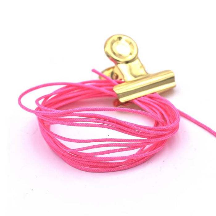 Polyester Cord 0.8mm - Indian Pink - Sold by 3m (1)