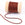 Beads wholesaler  - Twisted Silky Nylon Cord Terracotta Red 1.5mm (2m)