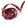 Beads Retail sales Flat Cotton Cord Burgundy Ethnic 10mm (1m)