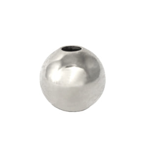 Buy Round bead metal silver 925 plated 6mm (5)