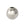 Beads wholesaler  - Round bead metal silver plated 925 - 8mm (5)