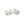 Beads wholesaler  - Earring backs metal silver plated 6mm (10)