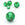 Beads Retail sales Murano Bead Round Green and Silver 10mm (1)