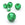 Beads wholesaler  - Murano Bead Round Green and Silver 12mm (1)