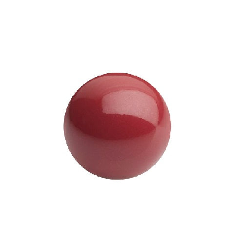 Preciosa Cranberry Round Lacquered Beads 4mm (20)