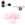 Beads wholesaler  - Nugget Beads en Quartz Rose 12x16mm (5)