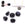 Beads Retail sales Nugget Beads Goldstone Bleu 12x16mm (5)