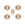 Beads Retail sales Heishi Rondelle Beads Rose Gold Filled - 4x2.1mm Hole: 1.2mm (5)