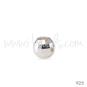 Buy Sterling silver disco ball bead 3mm (5)