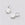 Beads Retail sales Tiny Beaded Flower Charm 925 Sterling Silver Mini Beaded Flower Charm - 5mm (2)