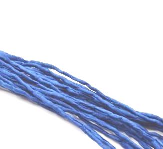 Buy Silk Cord Hand-Dyed Natural Royal Blue 2mm (1m)
