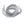 Beads wholesaler  - Pure hand dyed silk ribbon Gray 25mm - 80cm (1)