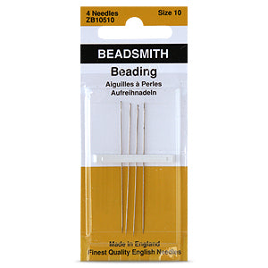 4 English beading needle size 10 (1)