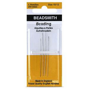 4 english beading needle assortment size 10 to 13 (1)