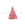 Beads wholesaler  - mini tassel with ring pink 25mm (1)