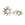Beads wholesaler  - Bead caps metal silver finish 5.5mm (10)
