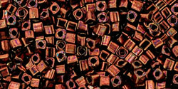 cc222 - Toho cube beads 1.5mm dark bronze (10g)