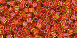 cc303 - Toho cube beads 1.5mm inside colour jonquil /hyacinth-lined (10g)