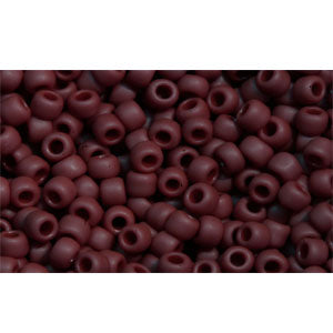 Buy cc46f - Toho beads 11/0 opaque frosted oxblood (10g)