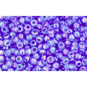 cc178 - Toho beads 11/0 transparent rainbow sapphire (10g)