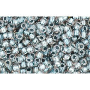 cc288 - Toho beads 11/0 inside colour crystal metallic blue lined (10g)