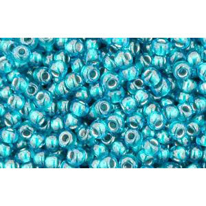 Buy cc377 - Toho beads 11/0 light sapphire/metallic teal lined (10g)