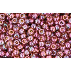 cc425 - Toho beads 11/0 gold lustered marionberry (10g)