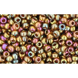 Buy cc459 - Toho beads 11/0 gold lustered dark topaz (10g)