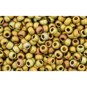 Buy cc513f - Toho beads 11/0 higher metallic frosted carnival (10g)