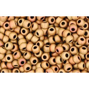 cc618 - Toho beads 11/0 opaque pastel frosted mudbrick (10g)