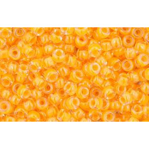 cc801 - Toho beads 11/0 luminous neon tangerine (10g)