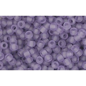cc19f - Toho beads 11/0 transparent frosted sugar plum (10g)