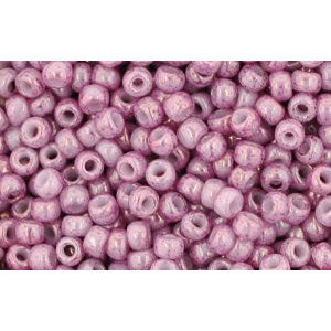 cc1202 - Toho beads 11/0 marbled opaque pink/pink (10g)