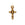 Beads Retail sales Charm Pendant Retro Cross Antique Quality Gold Plated 19x10mm (1)