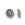 Beads wholesaler  - Twist Flower Bead Rondelle Antique Silver 6x1.5mm (2)