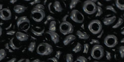 Buy cc49 - Toho magatama beads 3mm opaque jet (10g)