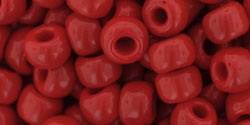 cc45 - Toho beads 3/0 opaque pepper red (10g)