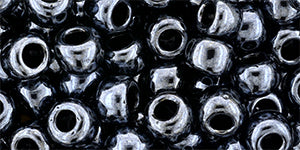 cc81 - Toho beads 3/0 metallic hematite (10g)