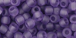 cc19f - Toho beads 6/0 transparent frosted sugar plum (10g)