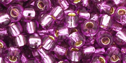 cc2219 - Toho beads 6/0 silver lined light grape (10g)