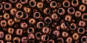 cc222 - toho beads 6/0 dark bronze (10g)