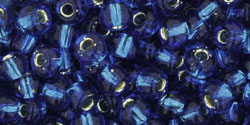 cc35 - Toho beads 6/0 silver lined sapphire (10g)