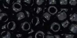 Buy cc49 - Toho beads 6/0 opaque jet (10g)