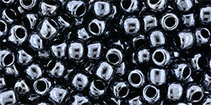 Buy cc81 - Toho beads 6/0 metallic hematite (10g)