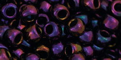 cc85 - Toho beads 6/0 metallic iris purple (10g)
