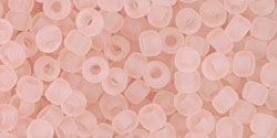 cc11f - Toho beads 8/0 transparent frosted rosaline (10g)