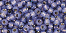 ccPF2124 - toho beads 8/0 silver lined milky lavender (10g)